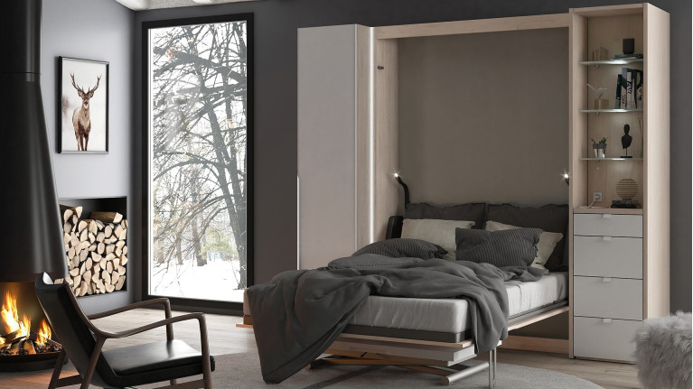 Lit escamotable vertical SMART