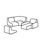 Canapés modulables