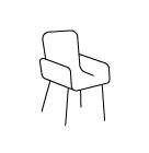 Fauteuils de salle à manger